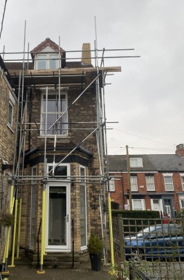 roof scaffold